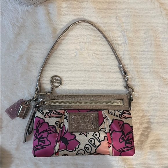 Coach Vintage Graffiti Poppy Collection mini bag - Picture 1 of 13
